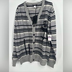 ARTFUL DODGER Men's 100% Wool “Conspire” Cardigan $148 NEW Size XXL